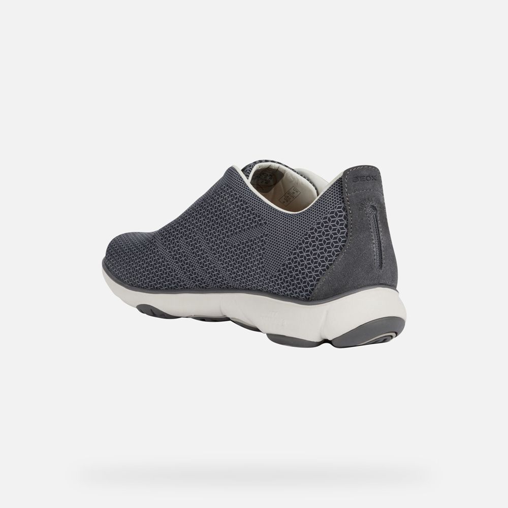 Geox Erkek Spor Ayakkabı Gri - Nebula - JPM-094175